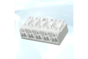 Terminal Connector 2.5mm 16A Push Wire Connector 923-5 5 Way Terminal Blocks for LED Lighting