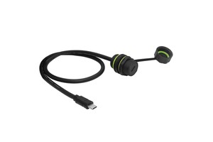 Type-C Panel Mount Coupler Connector Female to Female USB to USB-C Data Transmission Adapter for Audio Video Cable Connector