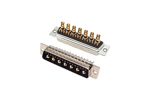 24W7 Male Solder for Cable,POWER D-SUB 24W7 Plug,High Quality 27W7 Connector,High Current D-SUB 24W7 Male Solder Connector