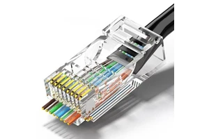 GIET Cat6 RJ45 Modular Plug 8P8C Network Connector Ethernet Crystal Head for LAN Patch Cable UTP Connector
