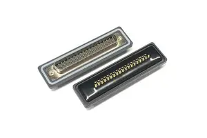 New D-SUB DB 37 Pin Male Waterproof Connector Solder Type for PCB Application Waterproof PCB Connector