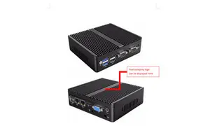 OEM ODM Mikrotik Wholesale Soft Router VPN Firewall G30 DDR3L Mini Pc N2840 J3125U DDR3L DP HD TV Mini PC PFsense iKuai Computer