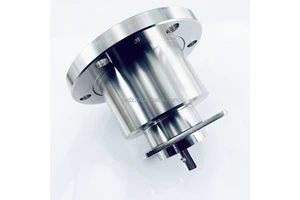 3-1/8" Eia Flange Waterproof RF Coaxial Connector with 70mm Sq Flange and Exposed 20mm Pin