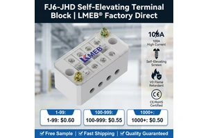FJ6/JHD Self-Elevating Neutral Wire Junction Box Household Branching Device Thick Copper Wiring Flame Retardant Terminal Blocks