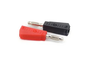 4mm Copper Banana Plug Connector Male Adapter 20A 30VAC-60VDC Banana Joint Gun Type