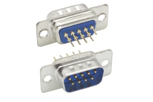 D-Sub 9 Pin Male solder type electronic connector db 9 connector