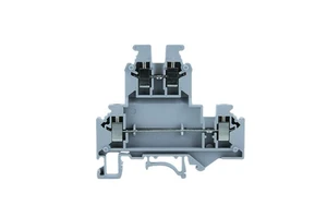 WUKKB3 UK Series Multi-Level Feed Through Brass Industrial Terminal Block with Screw Connection 2-Pole 32A Max Continuous Amp