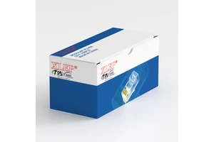 Spot Goods Boxed of 100 RJ45 Network Modular 8P8C Plug Cat.5 Cat.5E Cat6 UTP RJ45 Connectors