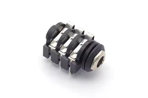 Hot Sale JAS 6P BNC RCA Male to Video Audio Spring Compression Connector