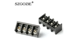 9500 4-Pin 300V Barrier Terminal Block 9.50mm Pitch Connector High Voltage Terminal Block Product