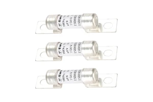 750V Dc Auto Fuse 70A 80A 90A 100A Fast Automotive Fuse Good Quality Bolt Down Ev Fuse Link