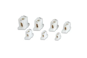 YUANKY Terminals 6mm 10mm 16mm 25mm M2.5*4 M3*5 PE PP PA Copper Terminal Block
