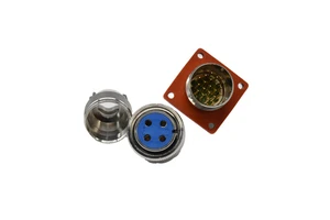 Glass Sinter OEM 5Pin Quick Speakon Aviation Stainless Steel IP67 Waterproof Plug Socket Sealed Power Hermetic Connector