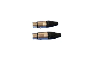 High Quality 3 4 5 Pins XLR Connector for Audio and Video Male Female Plug