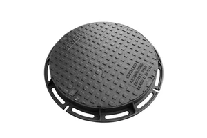Ductile Iron Manhole Covers & Sewer Encasement Access Covers with Polished/Powder Coated Surface for Traffic Facilities