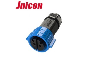 Jnicon M25 2 Pole Male To Female Wire Assembly Type Waterproof Connector For Power Driver