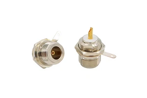 Coaxial Connector N Female Bulkhead