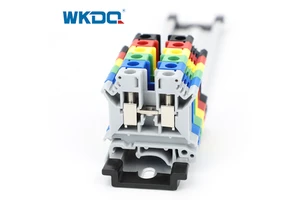 JUK 6N High Temperature Din Rail Mounted Terminal Blocks