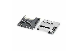 Self-Ejecting Card Socket Connector Internal Welding SD/TF for Memory Card SMD/SMT Mounting Electronic Accessories