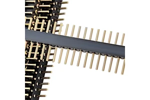 1.0/1.27/2.0/2.54mm Pitch Single Dual Row Berg Stick Straight DIP 2-40 Spacing Pin Header for Connector Accessories