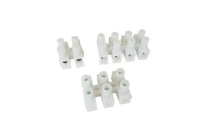 Wholesale of Various Styles of White Plastic Lamp Connectors and Terminals for Pendant Light