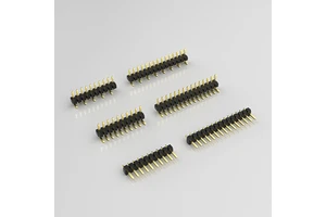 Brass Contact Male Socket PCB Pin Header Connector 3.96 Pitch Male 2 Pin Header For PCB 1x20 Pins 3.96mm Female Header