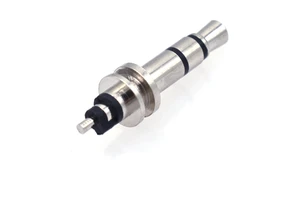 3.5mm Stereo Dual-disk Copper Contact Stabilized Durable Over 5000 Cycles Not Easy to Fall Audio Plug Headphone Plug Connectors