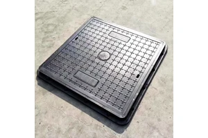 Custom Heavy Duty Cast Iron Manhole Covers EN124 Ductile Precision Steel for Road Rainwater Sewage Metal Building Materials
