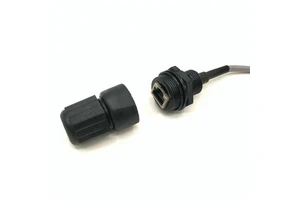 Outdoor Ethernet Rj45 M25 Cable Waterproof Connector