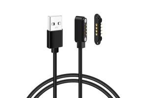 4Pin Male Female With USB Cable Multi Function Power Data Magnetic Pogo Pin Cable Connectors