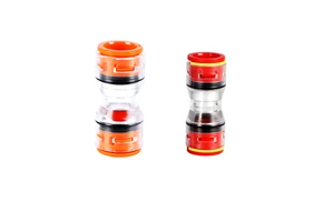 Micro Duct straight couple Fiber Optic Micro Duct Connector