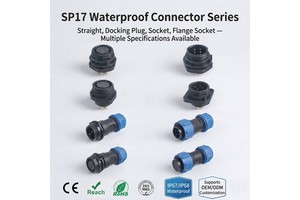 SP17 IP68 Power Cable Connector Waterproof Male Female Plug Inline Socket Panel Mount Marin Boat Motor Drones 2 3 4 5 7 9 Pin