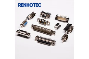 Machined D-SUB 25 Pin DB37 Fimale DB15 4Pin 9Pin 15Pin 26Pin 37Pin 44Pin 50Pin 78Pin Assembly Connector Panel Mount