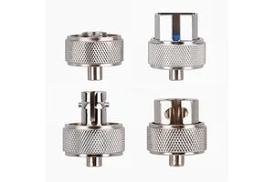 OTDR Optical Fiber Adapter Time Domain Reflectometer Metal Interface Converter Connector Accessories for SC/FC/ST/LC Interfaces