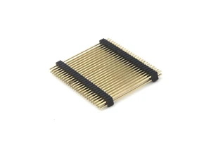 1.27mm Pitch H1.5 Double Row 180 Degrees PCB Mezzanine Connectors Double Plastic Pin Header with Brass Contact DEYCONN Brand