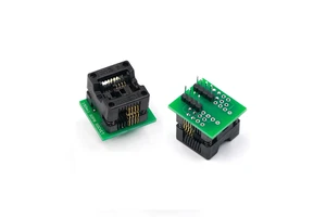 Narrow board SOP8 to DIP8 IC test socket spacing 1.27mm applicable to ALL-11/LT-48 series programmers