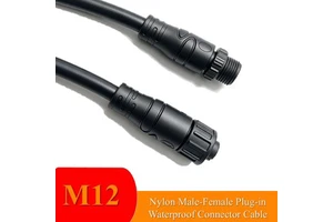 JOYL IP68 Waterproof High Current RF Power Copper Gold Plating Male To Female Plug Socket Connector For Outdoor Use