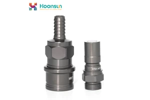 Liquid Cooling Connector Nickel-Plated Copper Contact Material Alloy Adaptor IP68 Rated 60A 150V Variety Pin Options 1P 5P 7P 9P
