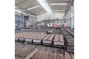 Manhole Cover Casting Line Making / Automatic Molding Line