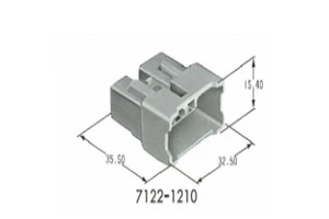 7122-1210 Connector Housing Conector Accessories Automotive Connector