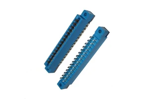 Card Edge Connector Slot Connector PCB Header 3.96mm Pitch PCI 30 Pin 805 Series Gold Finger Flange Panel Mount Dual Row Solder