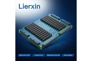 Custom Backplane PCB High Layer Count Multilayer Blind Buried Via Heavy Copper Press-Fit Connector High Speed Server Telecom