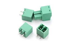 3.81mm Pitch Male Female Pluggable Terminal Blocks Connector 2 Pin Right Angle Vertical Terminal Block Connector