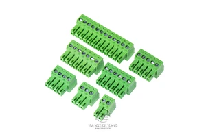MX2EDGK KF2EDGK Terminal Block 3.5/3.81/5.08mm Pitch Plug in PCB Terminal Blocks 2P 3P 4P-24P