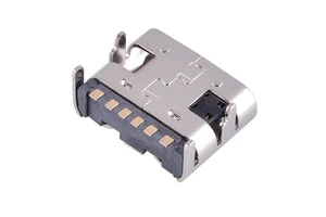 Supply 6pin Type-C USB Connector Female Copper Shell 3A 20V