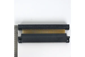 High-Speed Backplane Connector Quad-row 120-position Flexible Board Stacking Header Design Maximizes PCB Space Utilization for