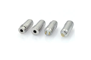 2.5mm Audio & Video Connectors Male Female Headphone/Speaker Plug Adapter Compatible with Mono & Stereo-Quality Metal Socket