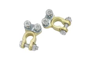 China Factory Copper Coating Aluminum Alloy Car Battery Terminals Ends Connector Brass Battery Terminal
