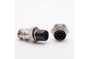 Aviation Plug GX12 Connector 2 3 4 5 Pin Threaded Waterproof Connector