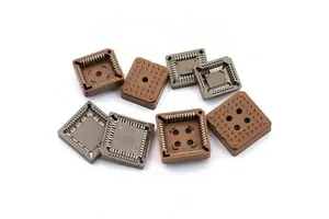 SeekEC SMD Socket PLCC32 PLCC44 PLCC52 SMD Slot In-line IC Base Chip test Socket SMD IC Socket